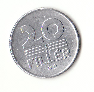  20 Filler Ungarn 1988 (B165)   