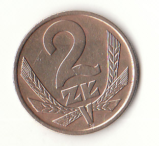  2 Zloty Polen 1976 (B168)   