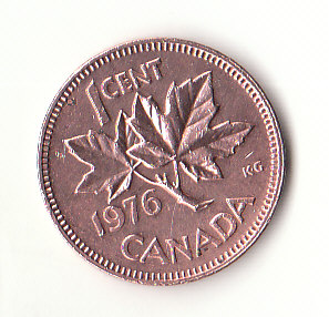  1 Cent Canada 1976 (B200)   