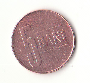  5 Bani Rumänien 2009 (B212)   