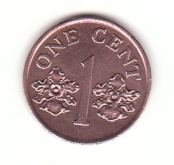  1 Cent Singapore 1995 (B227)   