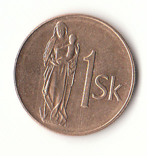 1 Koruna Slowakei 1993 (B239)