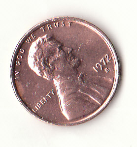  1 Cent USA 1972  Mz.  S (B242)   