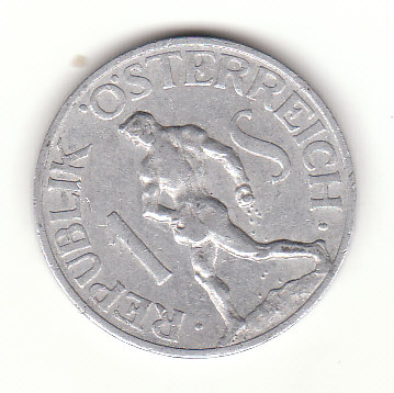  1 Schilling Österreich 1952 (B245)   