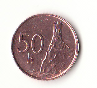  50 Halierov Slowakei 2001 (B262)   