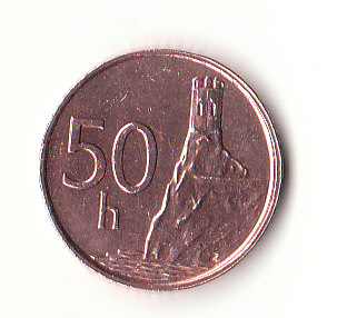 50 Halierov Slowakei 2001 (B262)