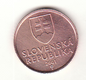  50 Halierov Slowakei 2001 (B262)   