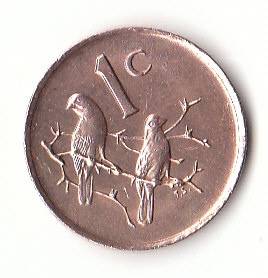  1 Cent Süd-Afrika 1989 (B289)   