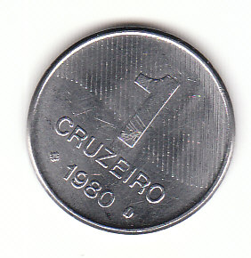  1 Cruzeioros 1980 (B295)   