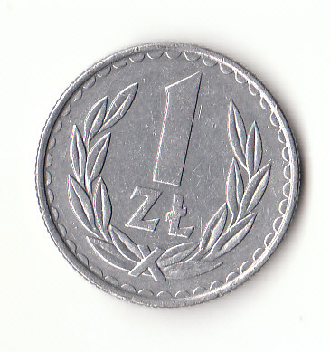1 Zloty Polen 1986 (H873)