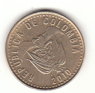  100 Pesos Kolumbien 2010  (G726)   
