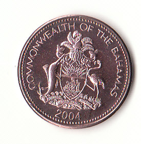  1 cent Bahamas 2004 (G296)   