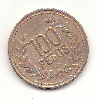  100 Pesos Kolumbien 1994  (B323)   