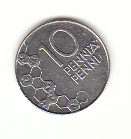  Finnland 10 Pennia 1993 (B365)   