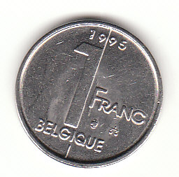  1 Francs Belgique 1995 (B367 )   