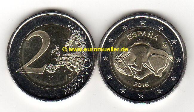 Spanien 2 Euro Sondermünze 2015...Altamira   