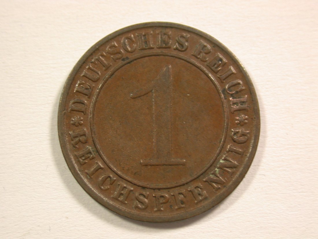 15103 Weimar 1 Pfennig 1935 G in ss-vz Orginalbilder