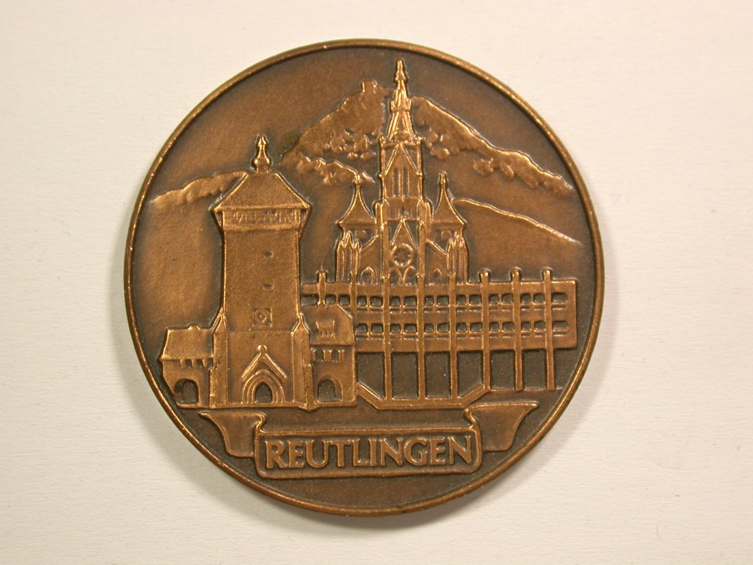  15104 Medaille 23. Münzsammler-Treffen 1988 in Reutlingen  Orginalbilder   
