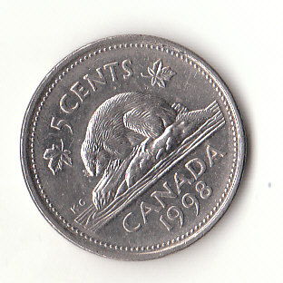  5 Cent Canada 1998 (H619)   