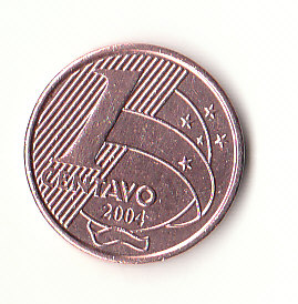  1 Centavos Brasilien 2004 (H708)   