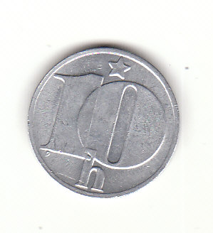  10 Heller  Tschechoslowakei 1978 (B410)   