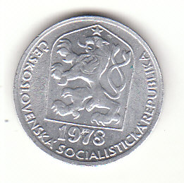  10 Heller  Tschechoslowakei 1978 (B410)   