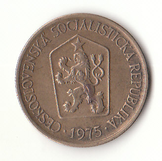  1 Krone  Tschechoslowakei 1975 (B418)   