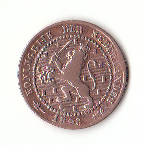  1 Cent Niederlande  1896 (B424)   