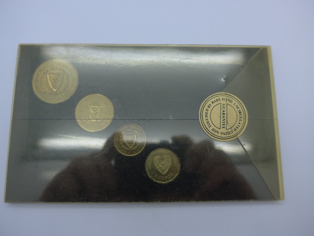 Zypern Kursmünzensatz KMS  1982 (PRR)   