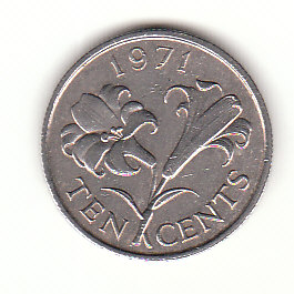  10 Cent Bermuda 1971 (B432)   