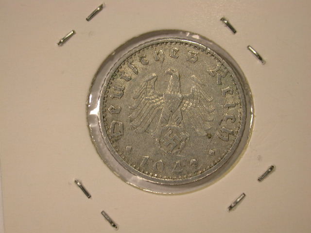  12005 50 Pfennig  1942 F in besser !!   