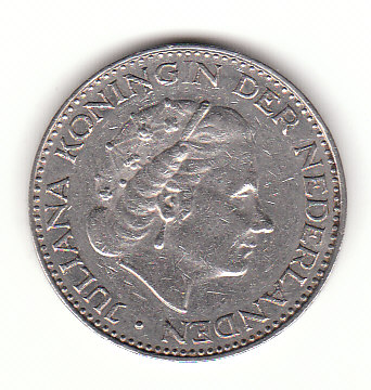  1 Gulden Niederlande 1967 (B438)   