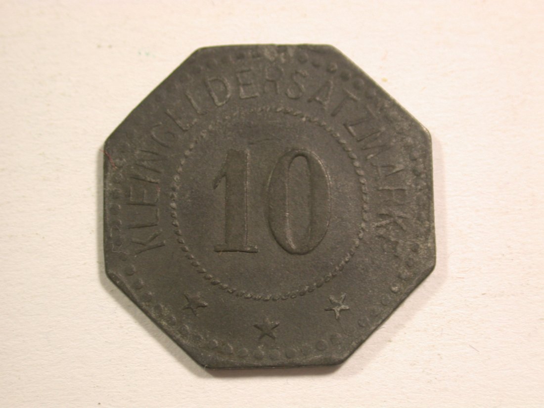  15108 Neustadt/Pfalz 10 Pfennig 1917 in ss-vz  Orginalbilder   