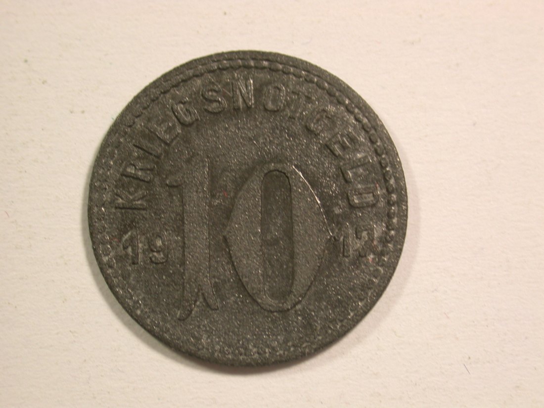  15108 Speyer 10 Pfennig 1917 in f.st/st  Orginalbilder   