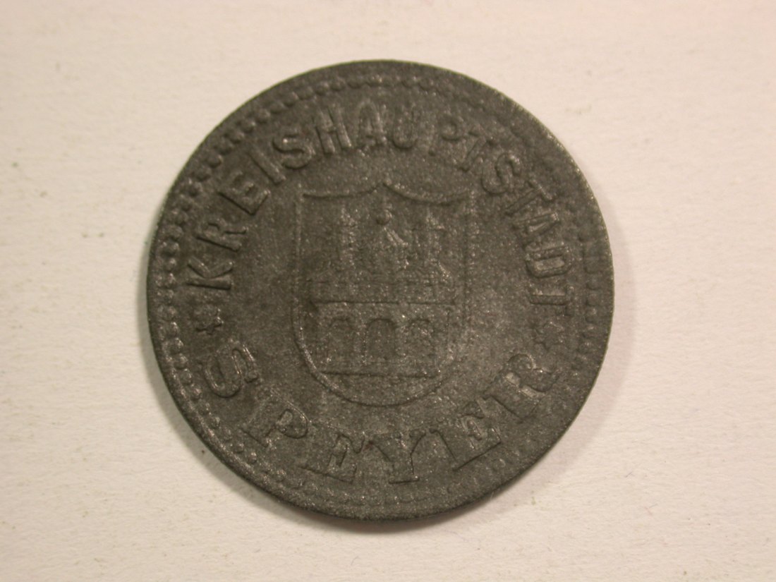  15108 Speyer 10 Pfennig 1917 in f.st/st  Orginalbilder   