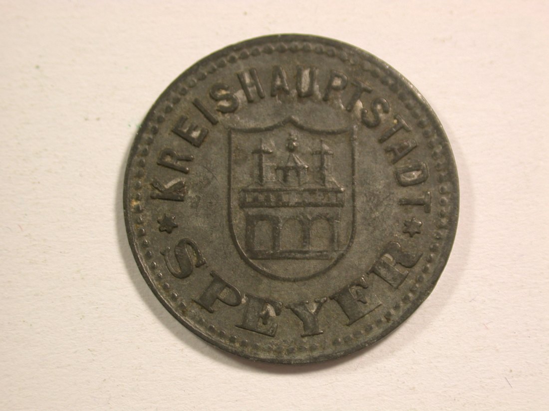  15108 Speyer 10 Pfennig 1917 in vz Orginalbilder   