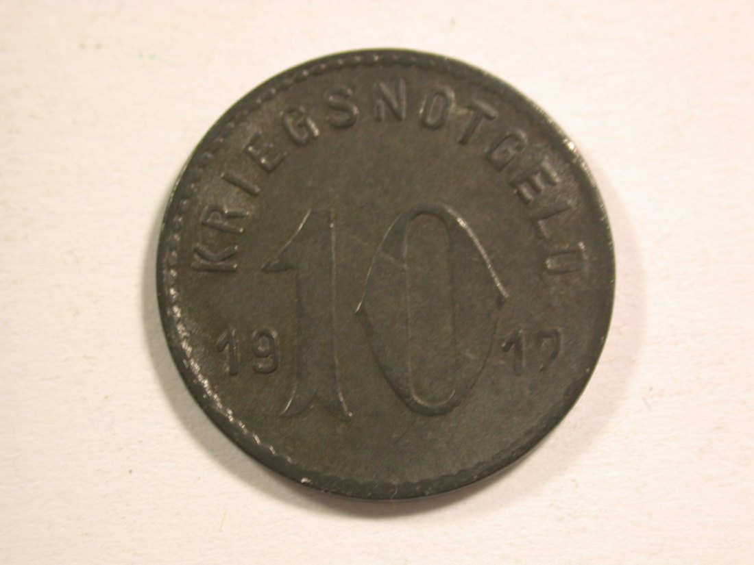 15108 Speyer 10 Pfennig 1917 in ST !! Orginalbilder   