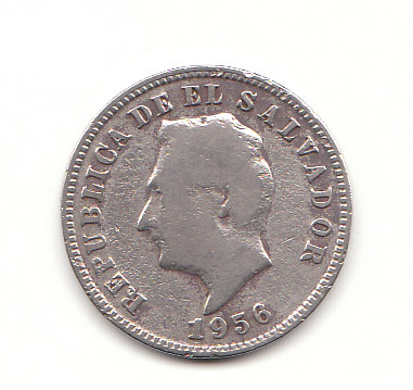  5 Centavos Salvador 1956 (B486)   