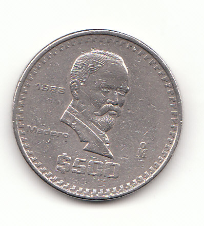  500 Pesos Mexiko 1988 (B494)   