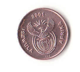  1 Cent Süd-Afrika 2001 (B548)   