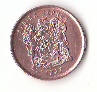  5 Cent Süd- Afrika 1997 (G322)   