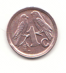  1 Cent Süd- Afrika 1993 (H948)   