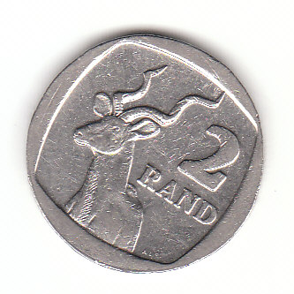  2 Rand  Süd-Afrika 2003 (B558)   