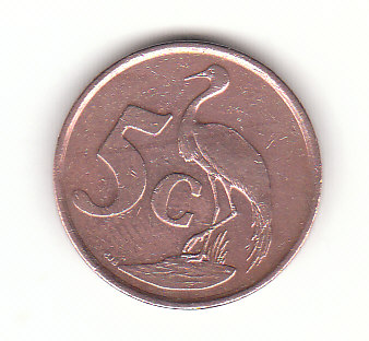  5 Cent Süd- Afrika 1999  (B586)   