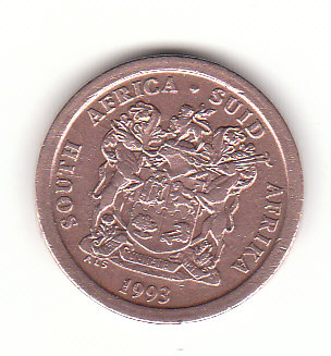  5 Cent Süd- Afrika 1993  (B590)   