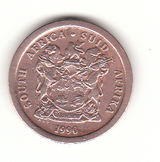  5 Cent Süd- Afrika 1990  (B591)   