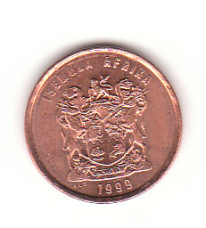 1 Cent Süd-Afrika 1999 (B608)