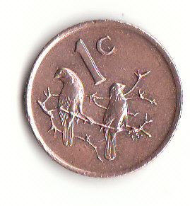  1 Cent Süd-Afrika 1970  (B609)   