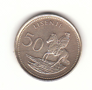 50 Lisente Lesotho 1998 (B630)