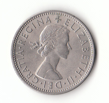  2 Shilling  Großbritannien 1967 (B650)   